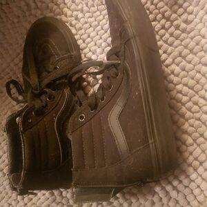 Vans Black High-Top Sneakers